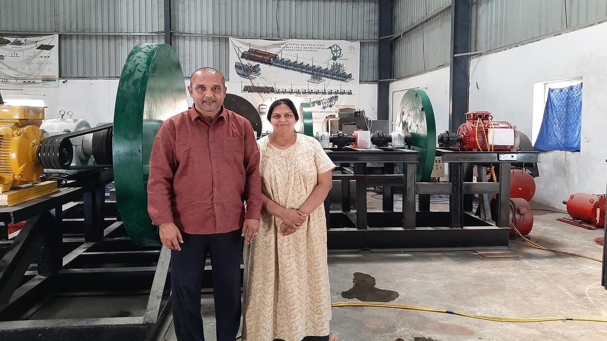 Patent for ‘Kamma gear flywheel power generation’ The Hindu